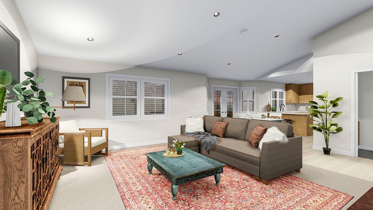 Plan 61332UT: Superb Ranch House Plan with Optional Lower Level - Image #17 - Ranch, Traditional