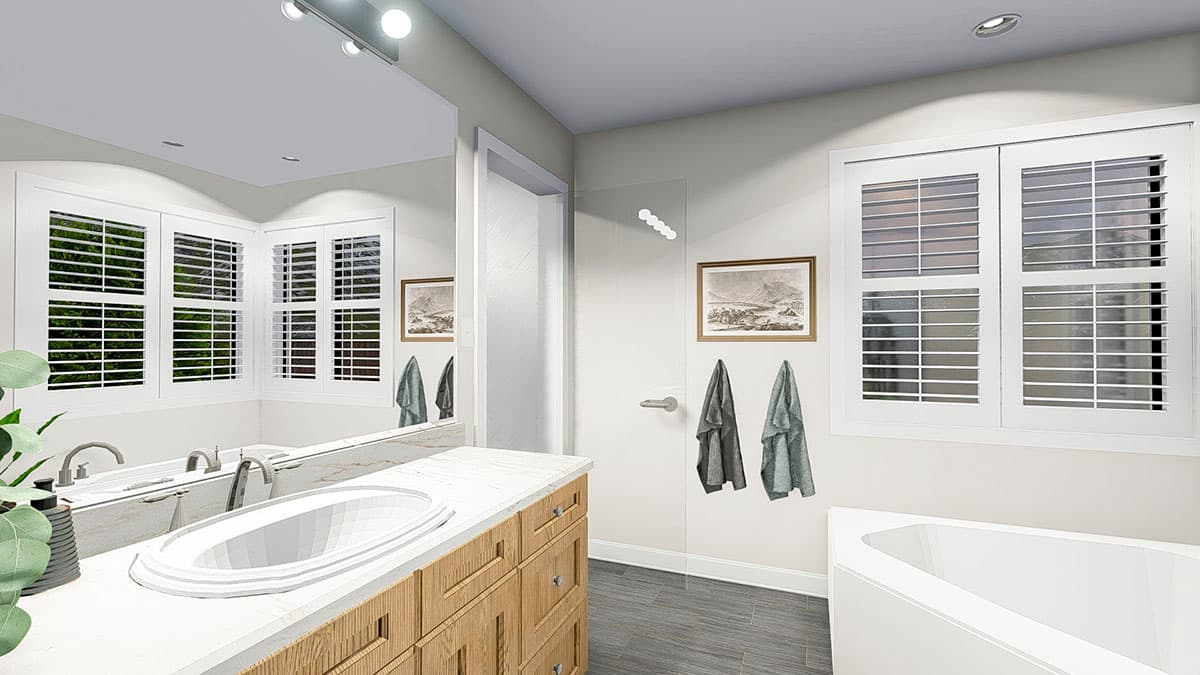 Plan 61332UT: Superb Ranch House Plan with Optional Lower Level - Image #30 - Ranch, Traditional