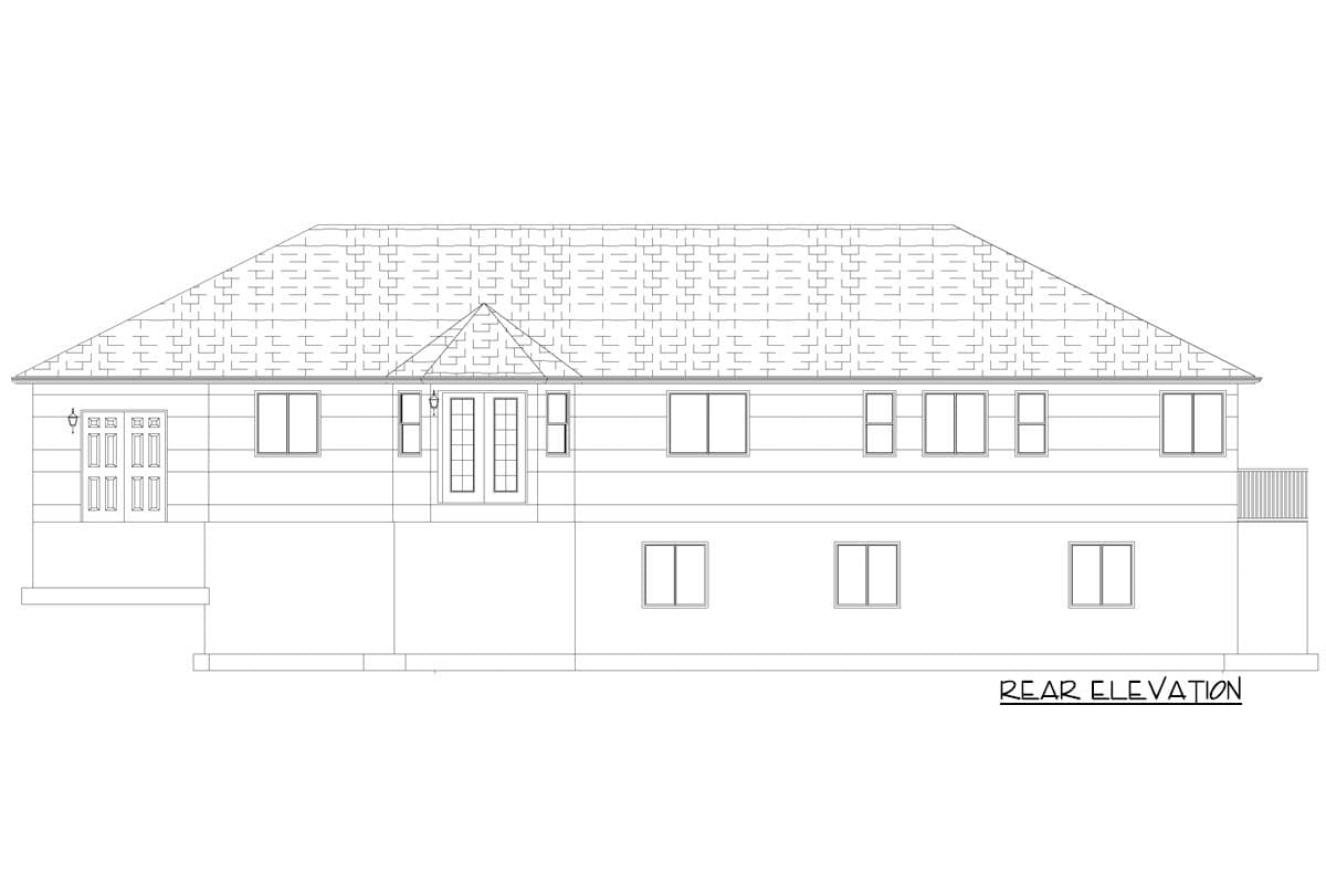 Plan 61332UT: Superb Ranch House Plan with Optional Lower Level - Image #36 - Ranch, Traditional