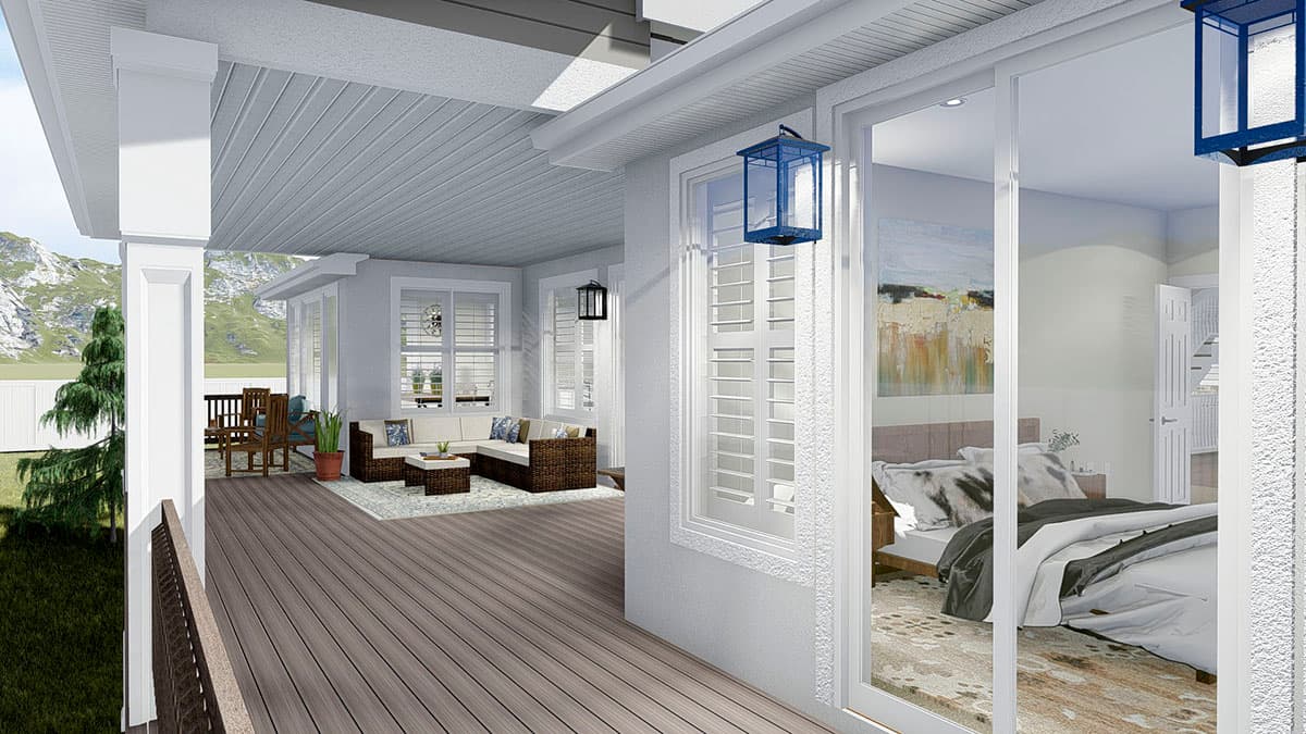Plan 61334UT: Spacious House Plan with Walk-out Lower Level - Image #13 - Craftsman, Mountain