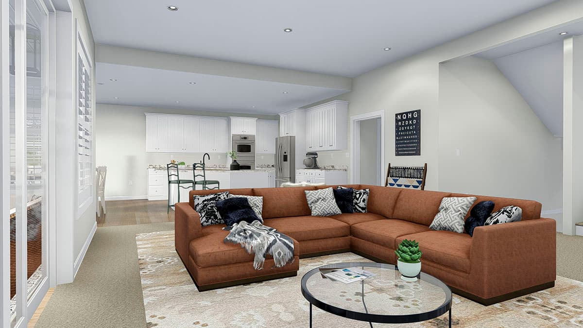 Plan 61334UT: Spacious House Plan with Walk-out Lower Level - Image #21 - Craftsman, Mountain