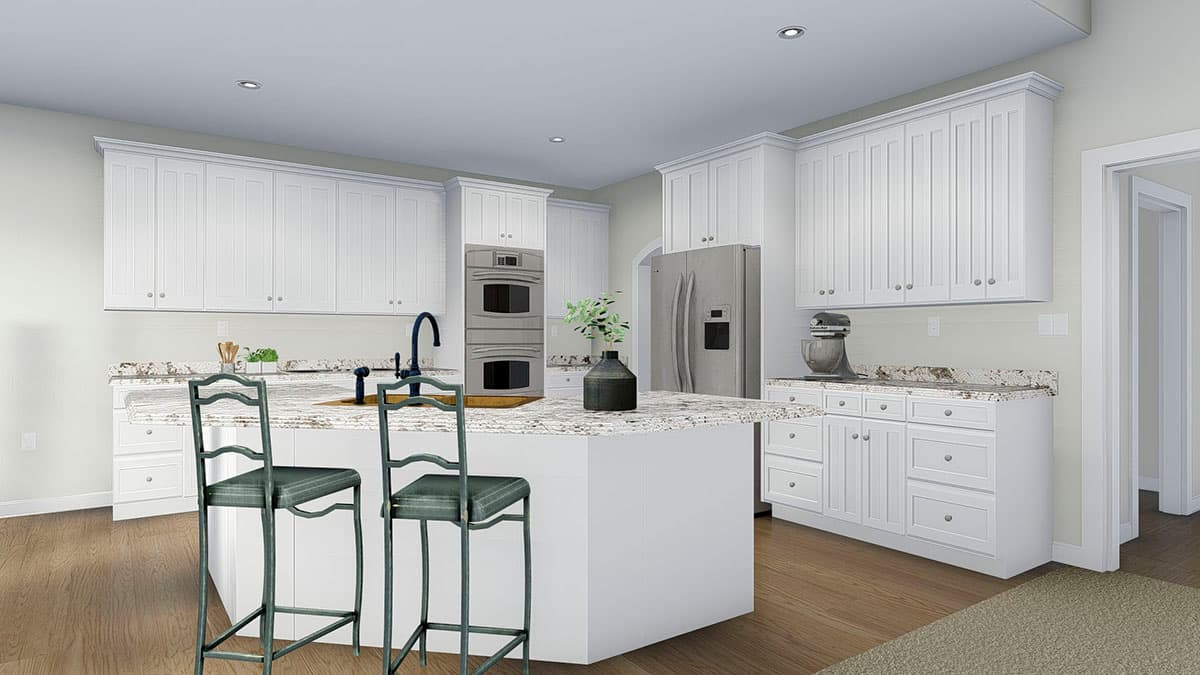 Plan 61334UT: Spacious House Plan with Walk-out Lower Level - Image #22 - Craftsman, Mountain