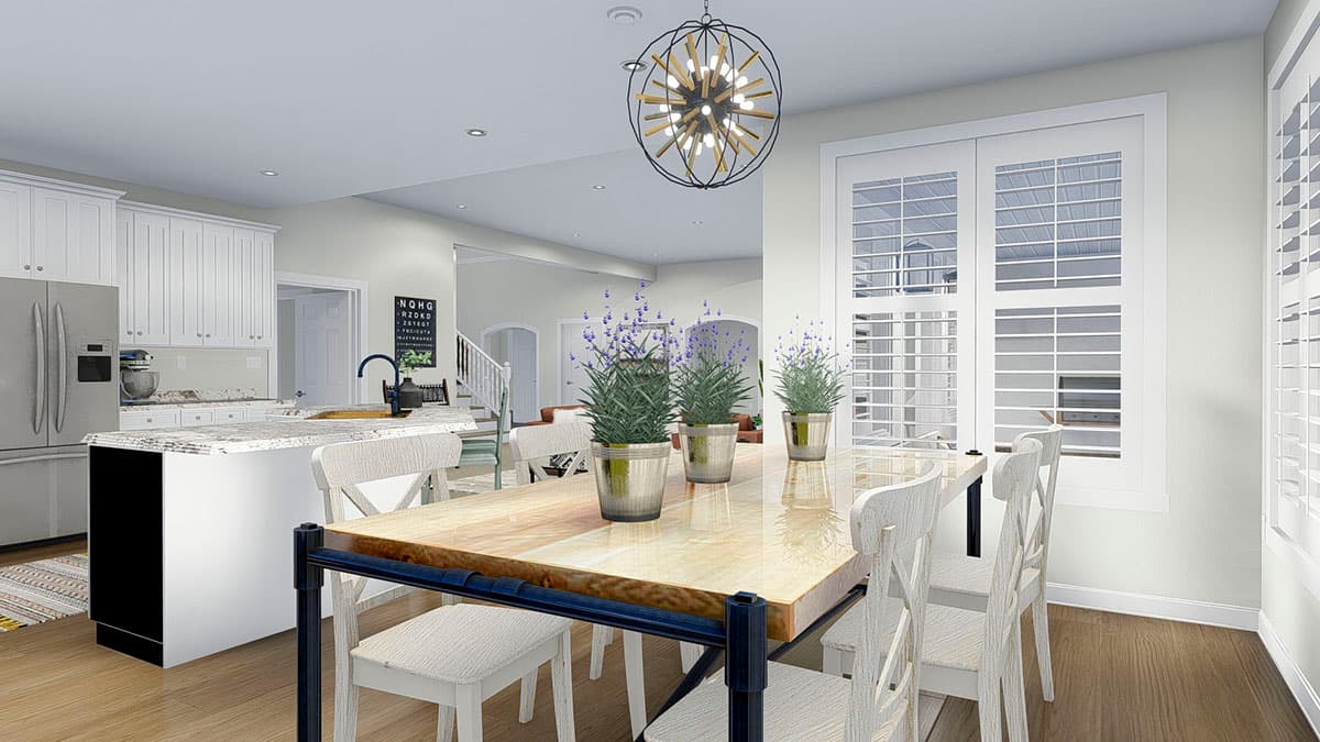 Plan 61334UT: Spacious House Plan with Walk-out Lower Level - Image #26 - Craftsman, Mountain