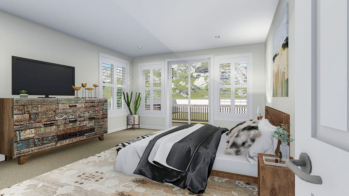 Plan 61334UT: Spacious House Plan with Walk-out Lower Level - Image #29 - Craftsman, Mountain