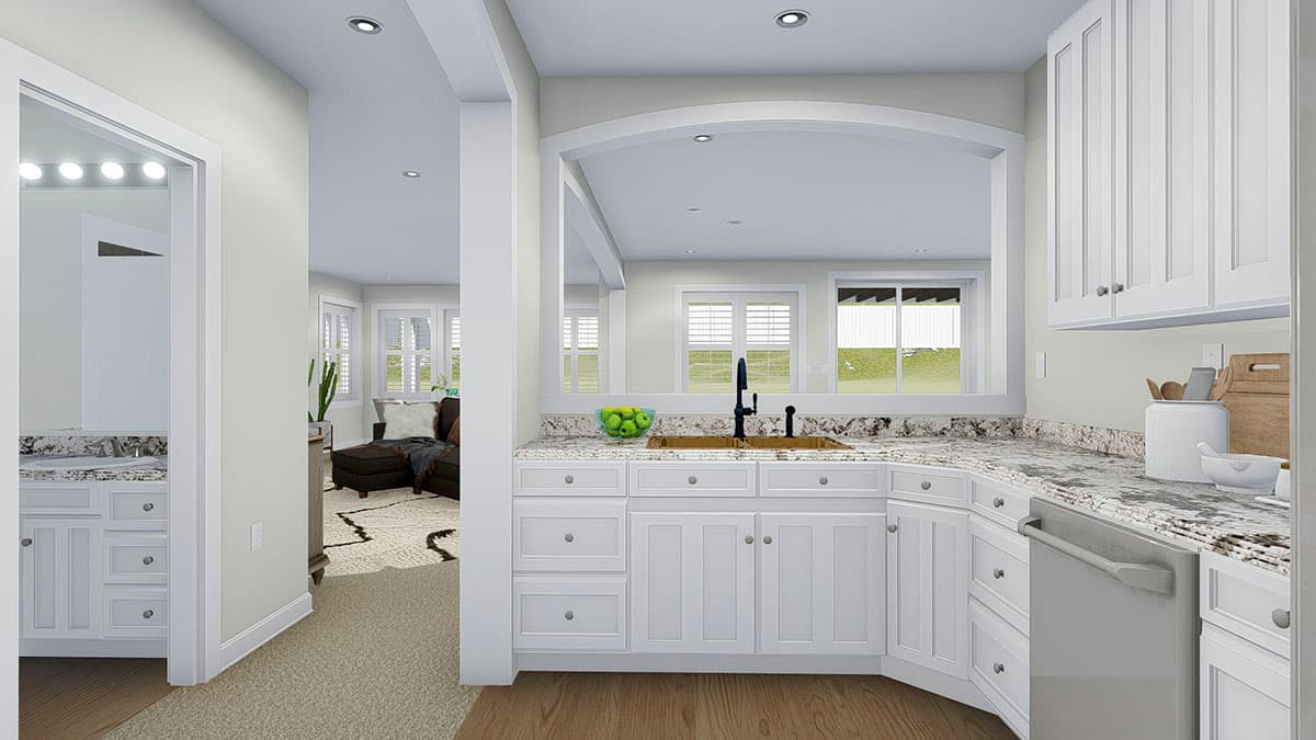 Plan 61334UT: Spacious House Plan with Walk-out Lower Level - Image #43 - Craftsman, Mountain