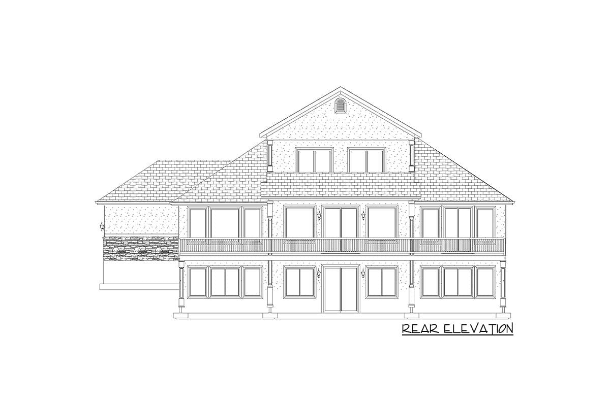Plan 61334UT: Spacious House Plan with Walk-out Lower Level - Image #47 - Craftsman, Mountain