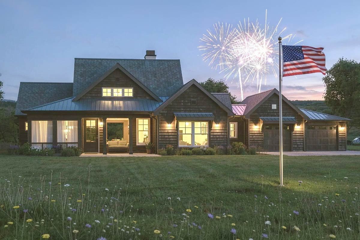 Plan 28936JJ: 3-Bed Modern Farmhouse Plan Taking Advantage Of Your Views - 2000 Sq Ft - Image #11 - Coastal, Country, Modern Farmhouse, New American, Ranch, Traditional