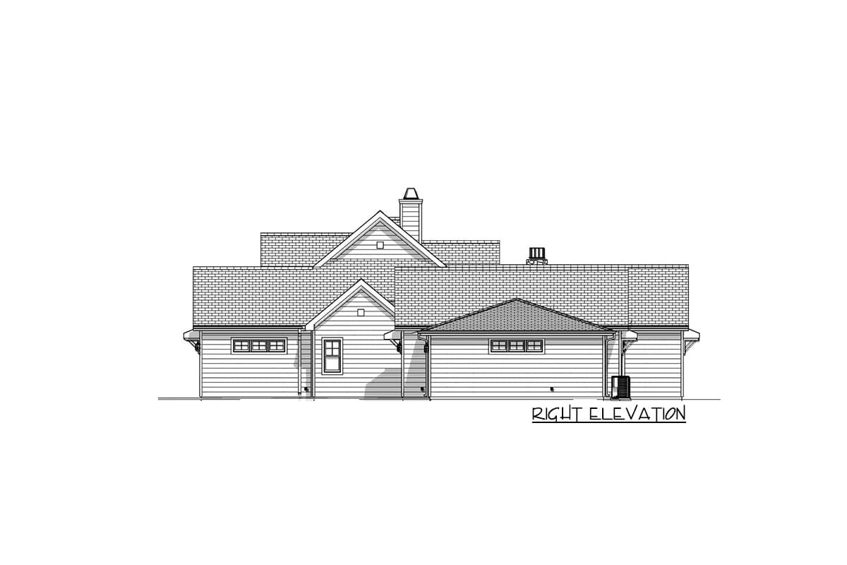 Plan 28936JJ: 3-Bed Modern Farmhouse Plan Taking Advantage Of Your Views - 2000 Sq Ft - Image #10 - Coastal, Country, Modern Farmhouse, New American, Ranch, Traditional