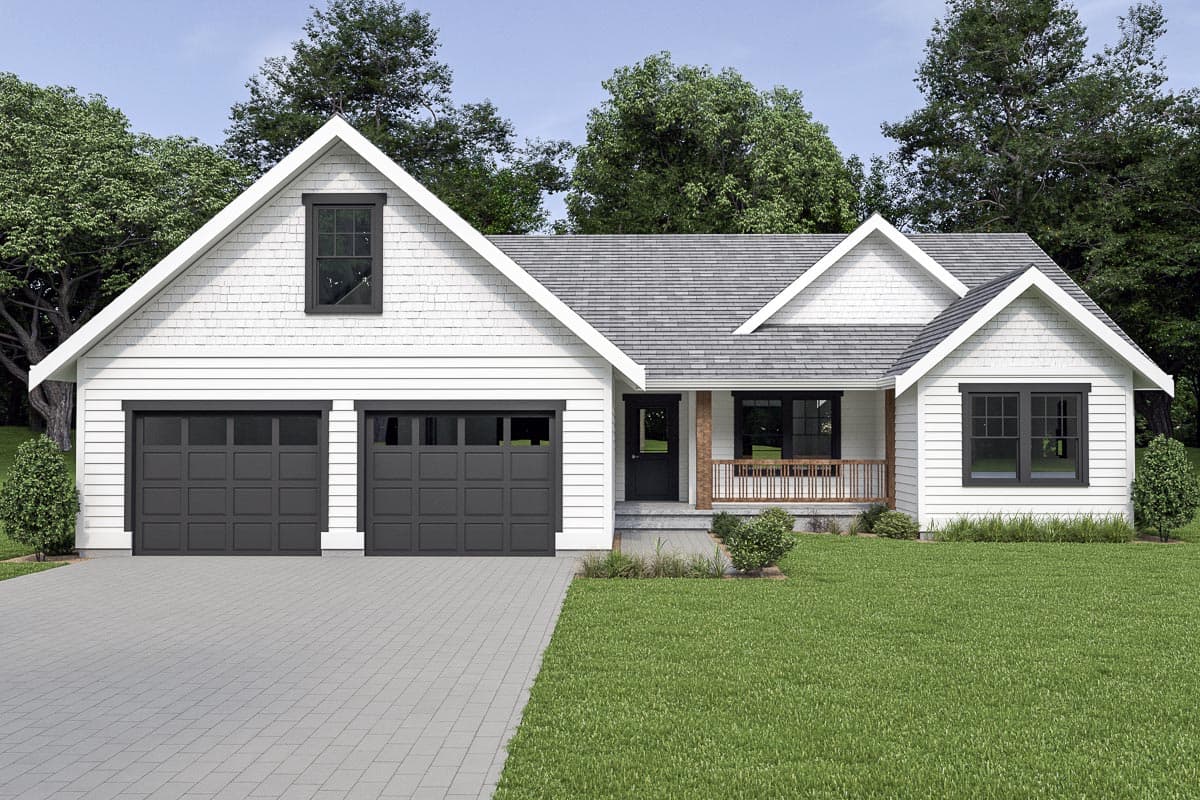Plan 280064JWD: Two-story New American House Plan with Second Floor Family Room - Image #39 - Craftsman, Modern Farmhouse, New American, Northwest