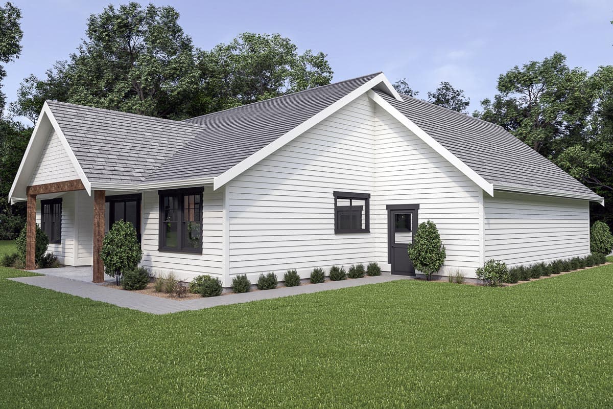 Plan 280064JWD: Two-story New American House Plan with Second Floor Family Room - Image #40 - Craftsman, Modern Farmhouse, New American, Northwest