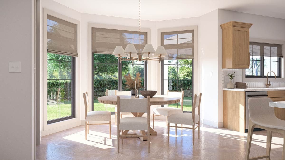 Plan 62797DJ: Classic Southern Home Plan with Wrap Around Porch and Side-Load Garage - Image #11 - Colonial, Country, Southern, Southern Traditional