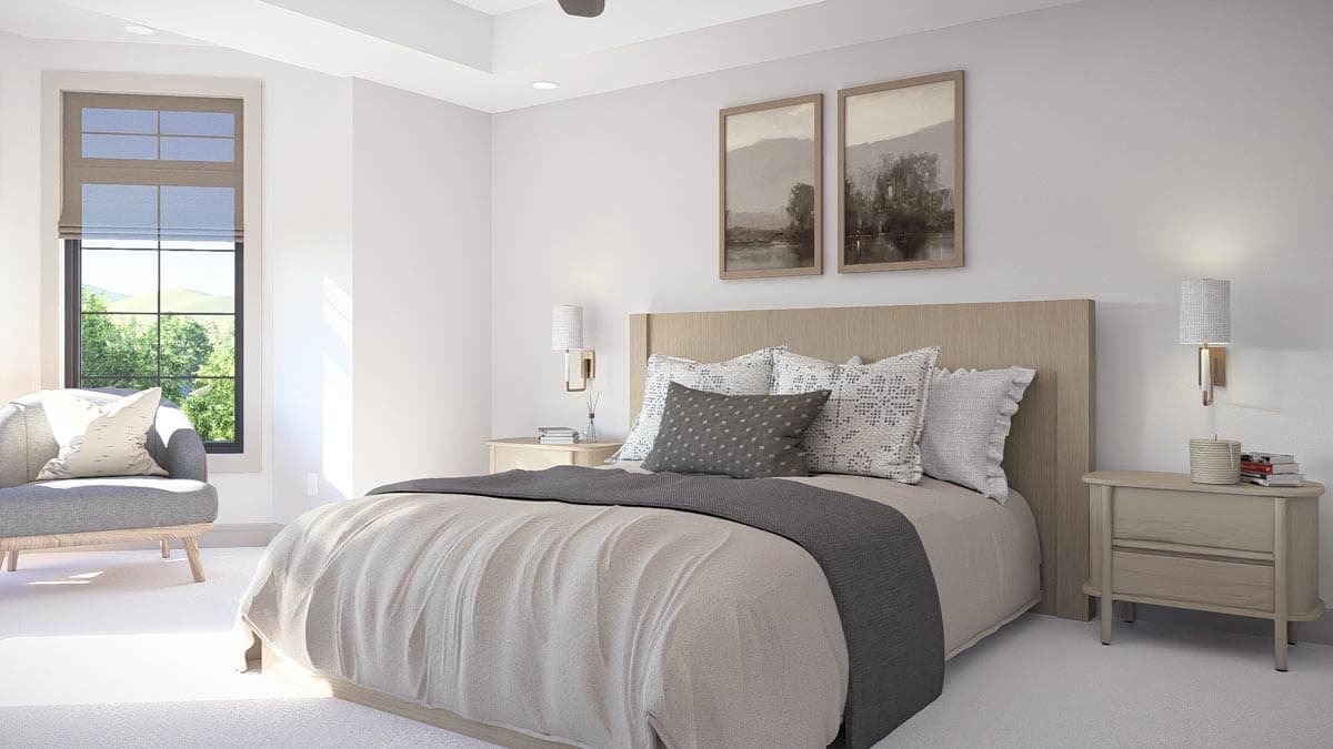 Plan 62797DJ: Classic Southern Home Plan with Wrap Around Porch and Side-Load Garage - Image #15 - Colonial, Country, Southern, Southern Traditional