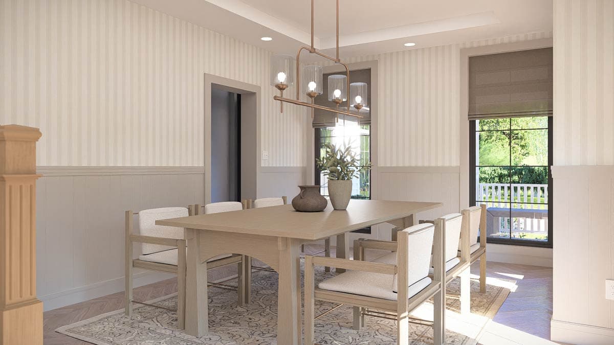 Plan 62797DJ: Classic Southern Home Plan with Wrap Around Porch and Side-Load Garage - Image #14 - Colonial, Country, Southern, Southern Traditional