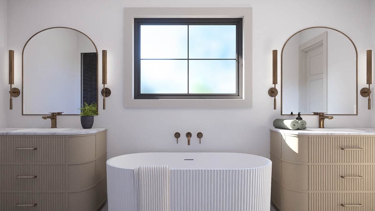 Plan 62797DJ: Classic Southern Home Plan with Wrap Around Porch and Side-Load Garage - Image #16 - Colonial, Country, Southern, Southern Traditional