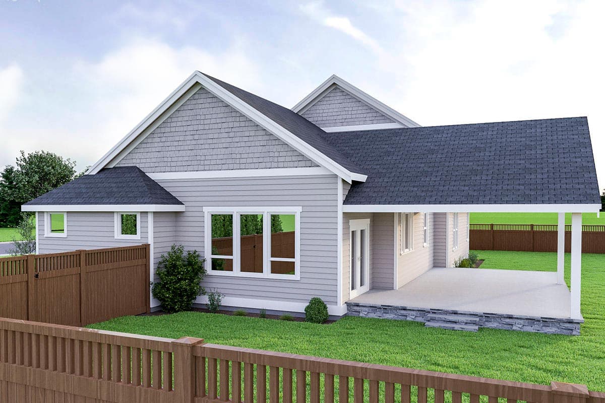 Plan 280065JWD: Lovable Craftsman House Plan with Second-level Bonus Room - Image #8 - Craftsman, New American, Northwest, Traditional