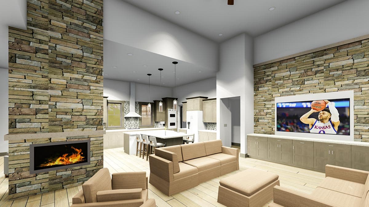 Plan 64484SC: Contemporary Craftsman with 2 Main-level Masters - Image #21 - Contemporary, Craftsman, Farmhouse, Mountain, Prairie, Ranch