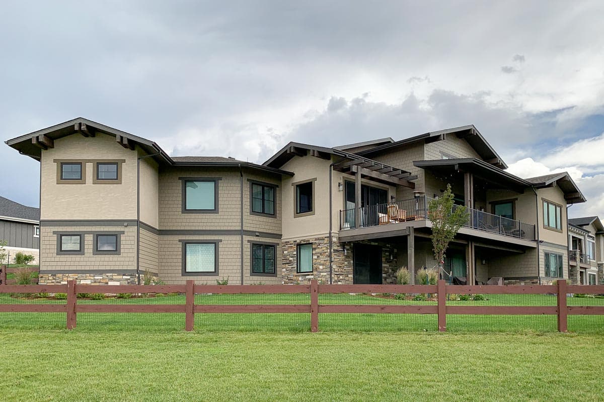 Plan 64484SC: Contemporary Craftsman with 2 Main-level Masters - Image #4 - Contemporary, Craftsman, Farmhouse, Mountain, Prairie, Ranch