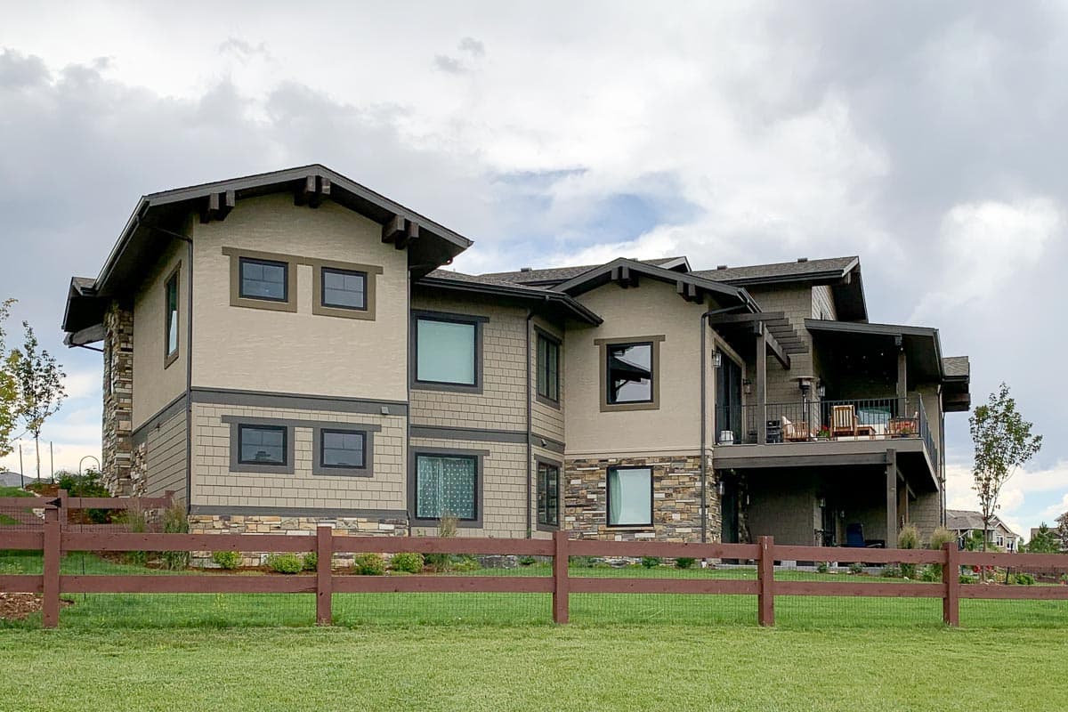 Plan 64484SC: Contemporary Craftsman with 2 Main-level Masters - Image #5 - Contemporary, Craftsman, Farmhouse, Mountain, Prairie, Ranch