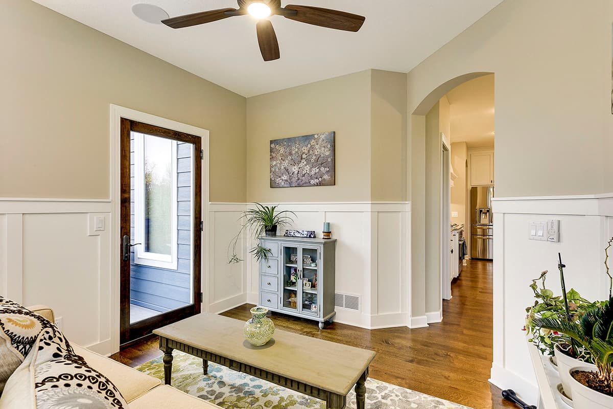 Plan 73461HS: Sizable New American Home with Spiral Staircase in Two-story Library - Image #23 - Craftsman, New American