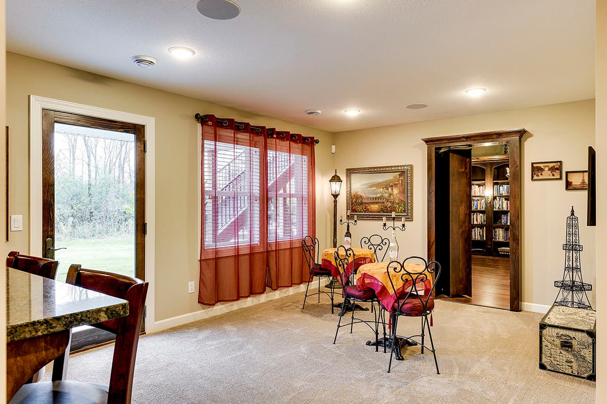 Plan 73461HS: Sizable New American Home with Spiral Staircase in Two-story Library - Image #33 - Craftsman, New American