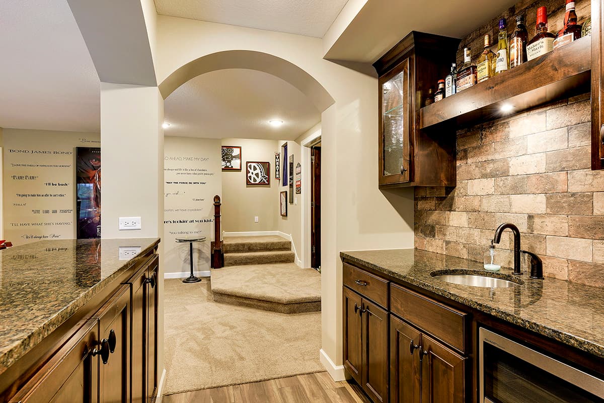 Plan 73461HS: Sizable New American Home with Spiral Staircase in Two-story Library - Image #36 - Craftsman, New American