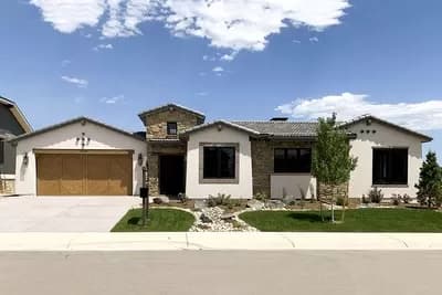 Dreamy Tuscan Home Plan with Open-Air Courtyard and Optional Lower Level