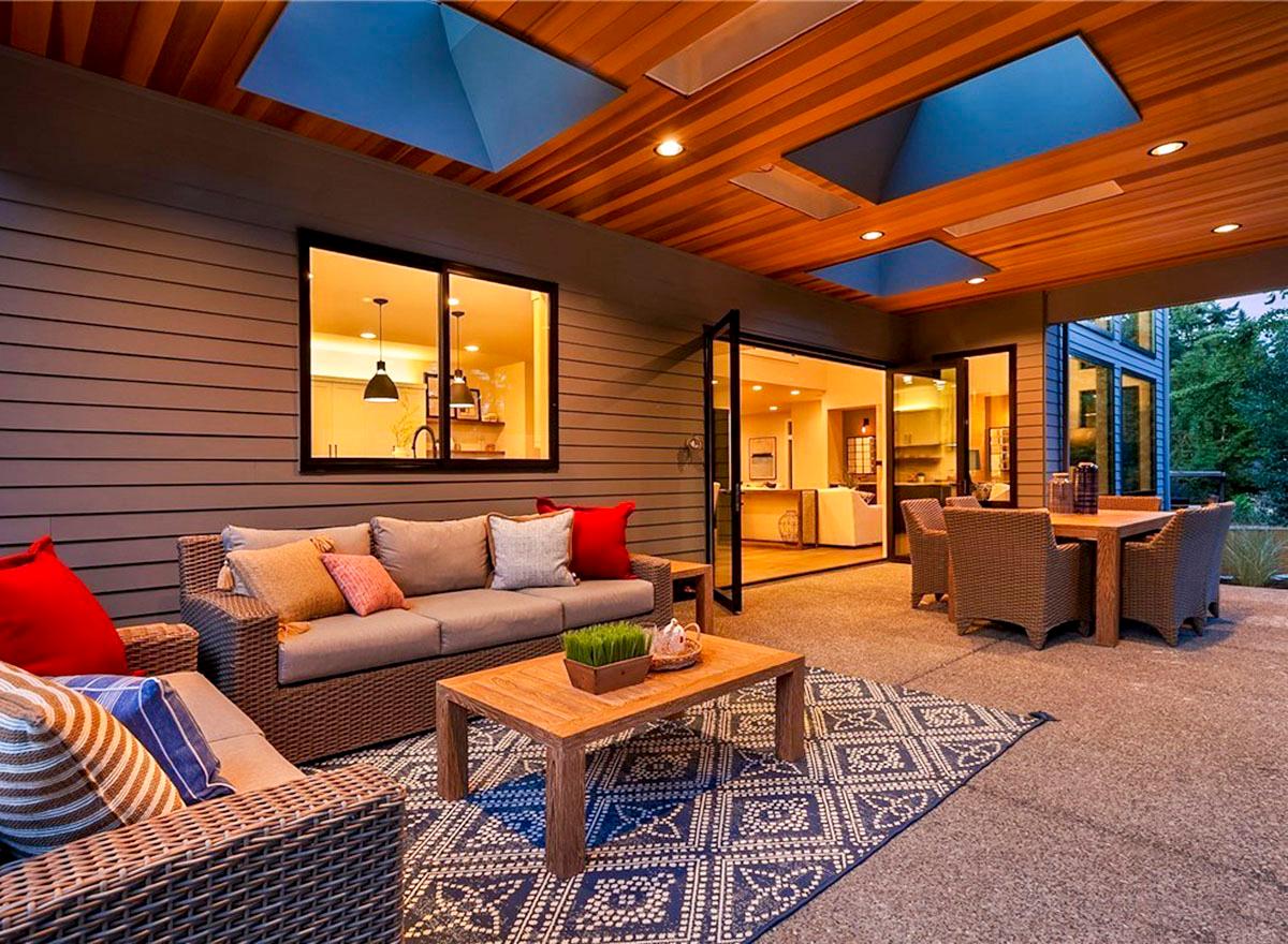 Plan 23845JD: Deluxe Contemporary House Plan with Two-Story Great Room - Image #25 - Contemporary, Mid Century Modern, Modern, Northwest, Prairie