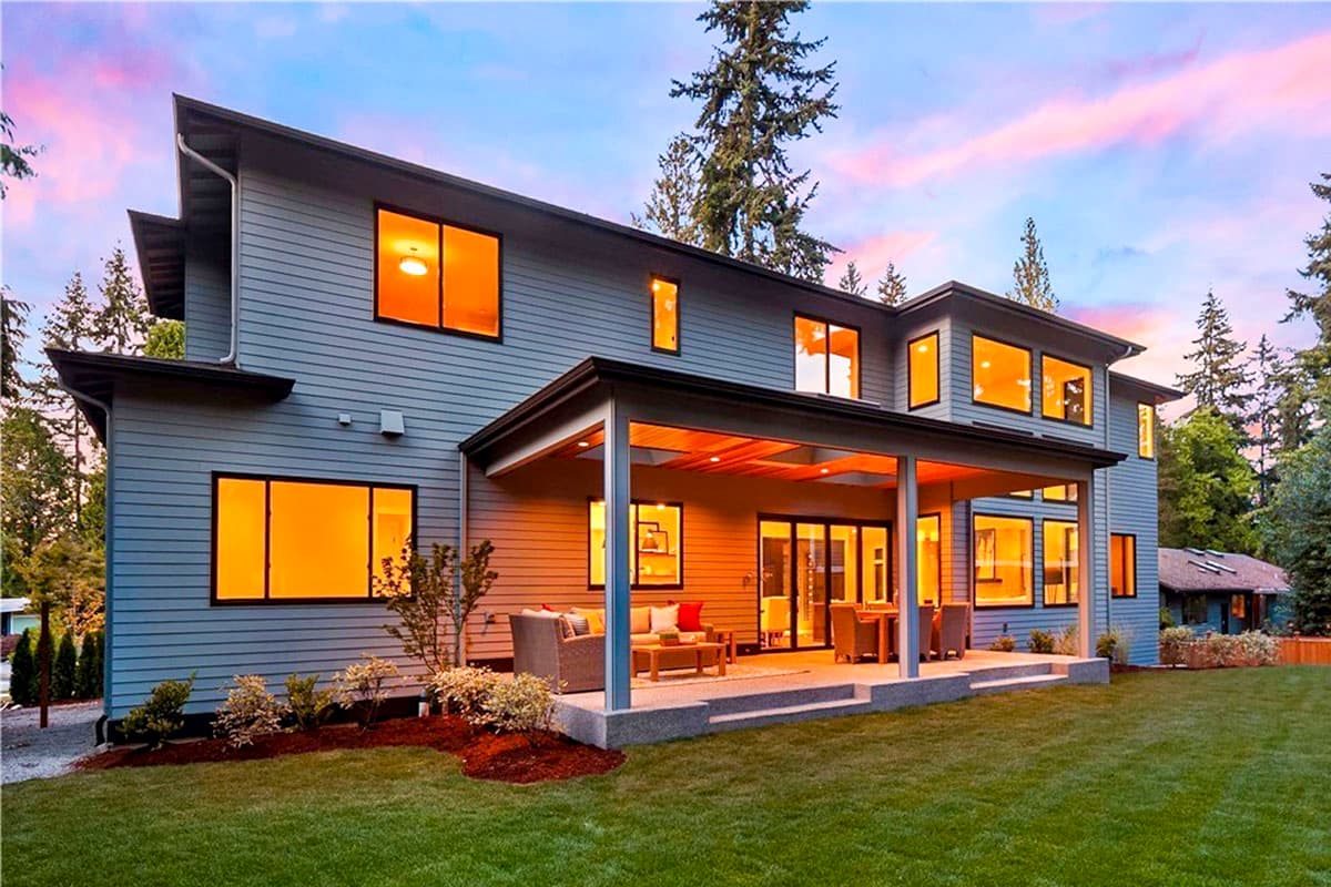 Plan 23845JD: Deluxe Contemporary House Plan with Two-Story Great Room - Image #26 - Contemporary, Mid Century Modern, Modern, Northwest, Prairie