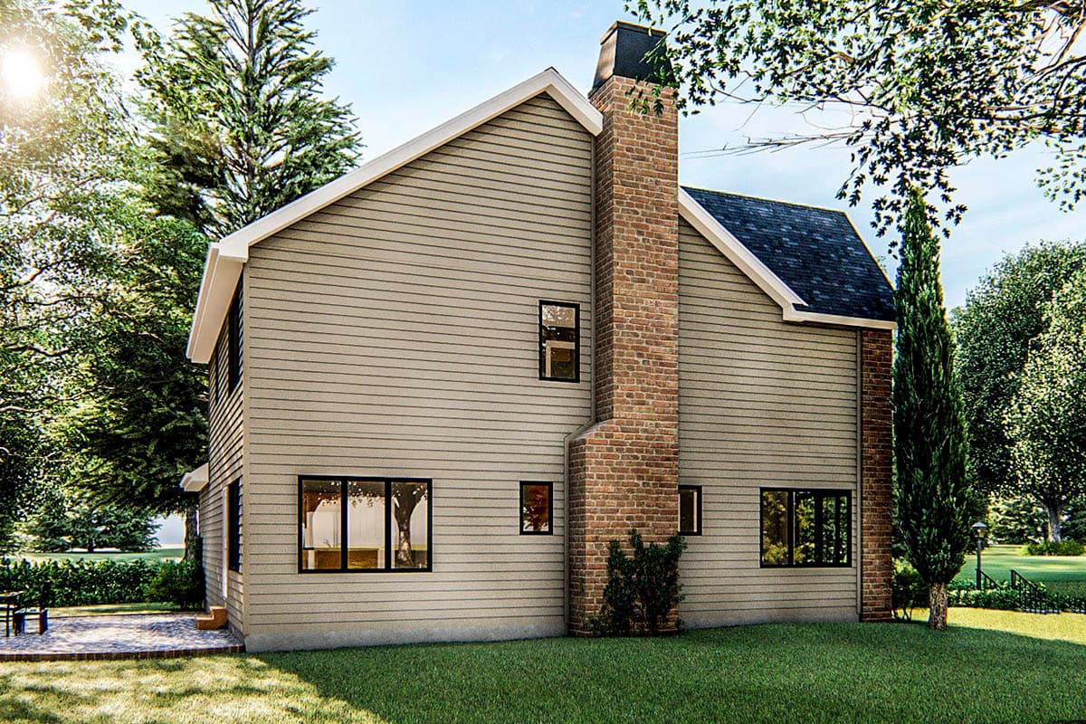 Plan 62799DJ: Cozy and Inviting 3-Bed Cottage-like House Plan - Image #5 - Cottage, European, Traditional