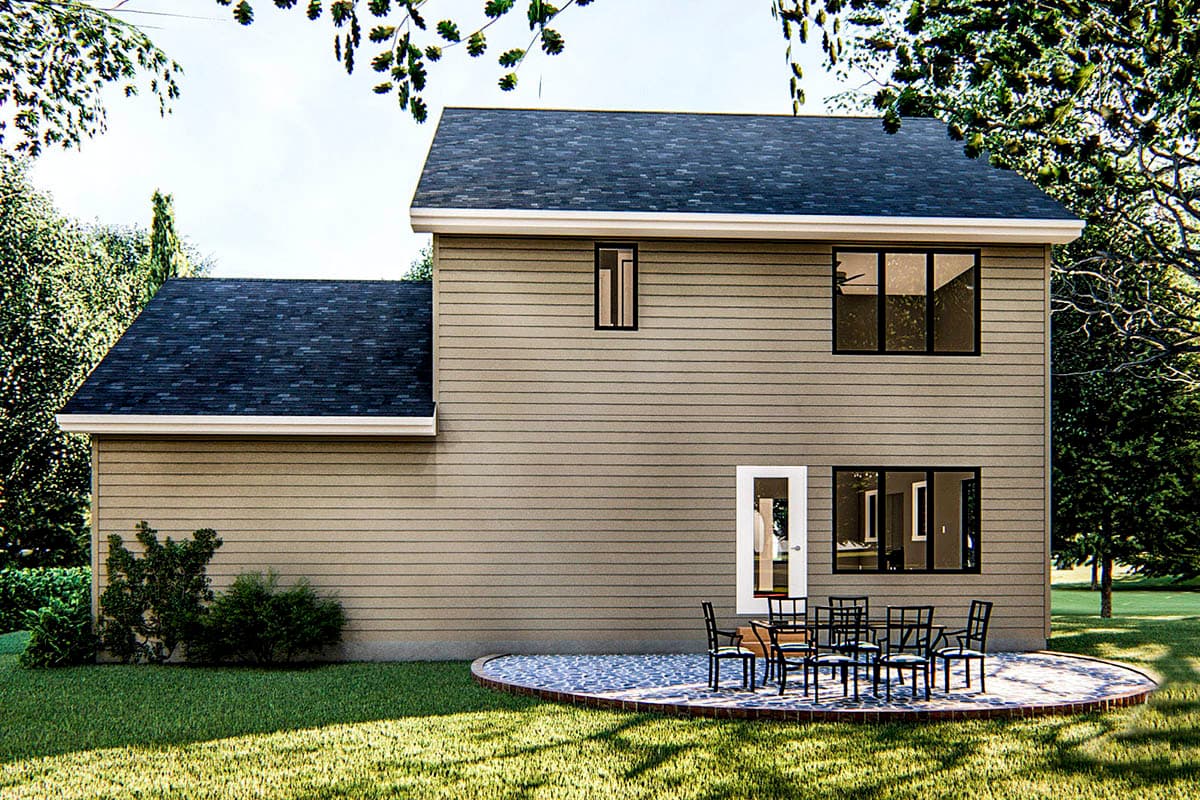 Plan 62799DJ: Cozy and Inviting 3-Bed Cottage-like House Plan - Image #6 - Cottage, European, Traditional