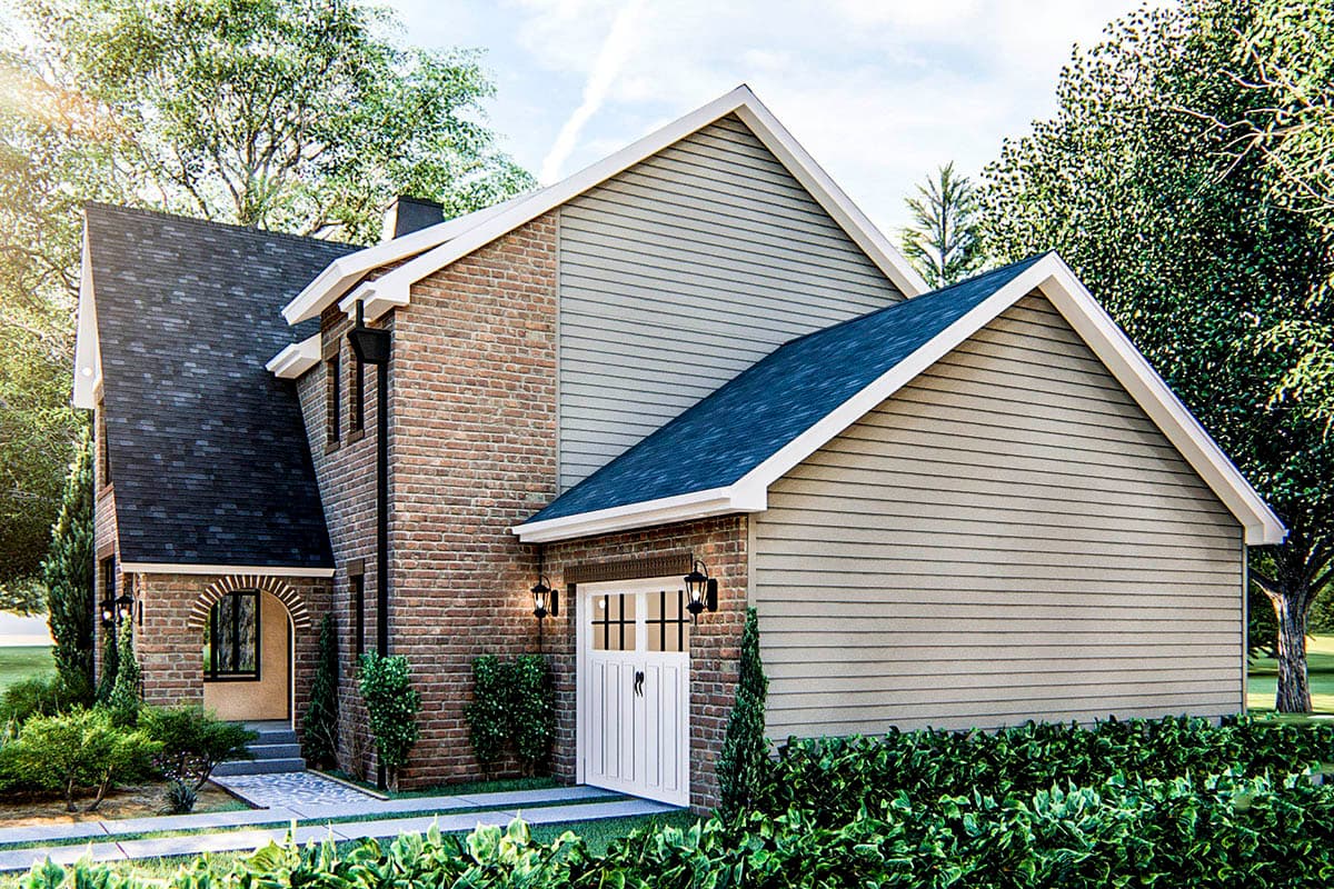 Plan 62799DJ: Cozy and Inviting 3-Bed Cottage-like House Plan - Image #4 - Cottage, European, Traditional