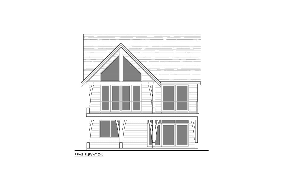 Plan 270016AF: Stunning Cottage Plan with Walk-out Lower Level - Image #10 - Bungalow, Cottage, Country, Craftsman, Mountain, New American, Vacation