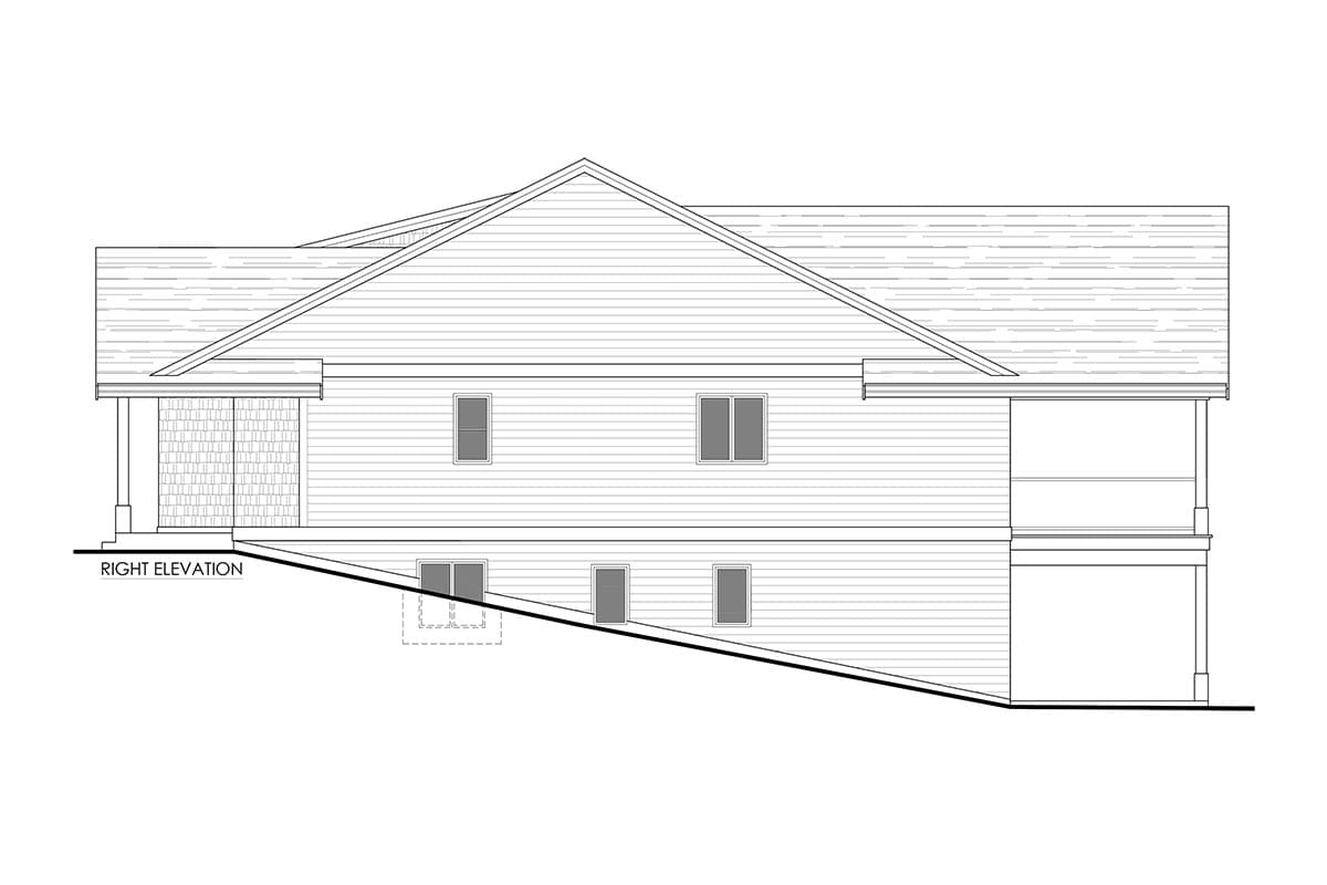 Plan 270016AF: Stunning Cottage Plan with Walk-out Lower Level - Image #11 - Bungalow, Cottage, Country, Craftsman, Mountain, New American, Vacation