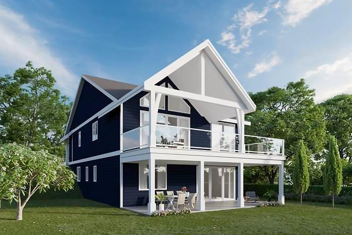 Plan 270016AF: Stunning Cottage Plan with Walk-out Lower Level - Image #7 - Bungalow, Cottage, Country, Craftsman, Mountain, New American, Vacation
