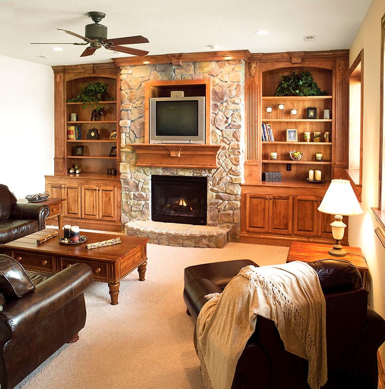 Plan 890116AH: Tuscan-inspired House Plan with Finished Walkout Basement - Image #10 - European, Tuscan