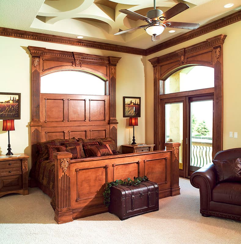 Plan 890116AH: Tuscan-inspired House Plan with Finished Walkout Basement - Image #12 - European, Tuscan