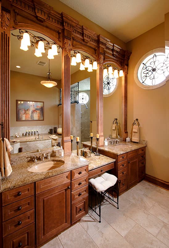 Plan 890116AH: Tuscan-inspired House Plan with Finished Walkout Basement - Image #13 - European, Tuscan