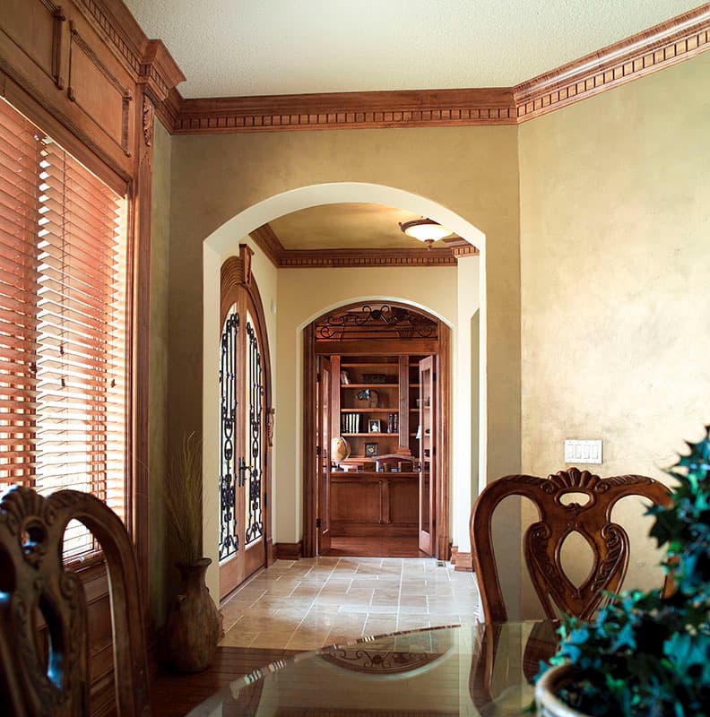 Plan 890116AH: Tuscan-inspired House Plan with Finished Walkout Basement - Image #14 - European, Tuscan