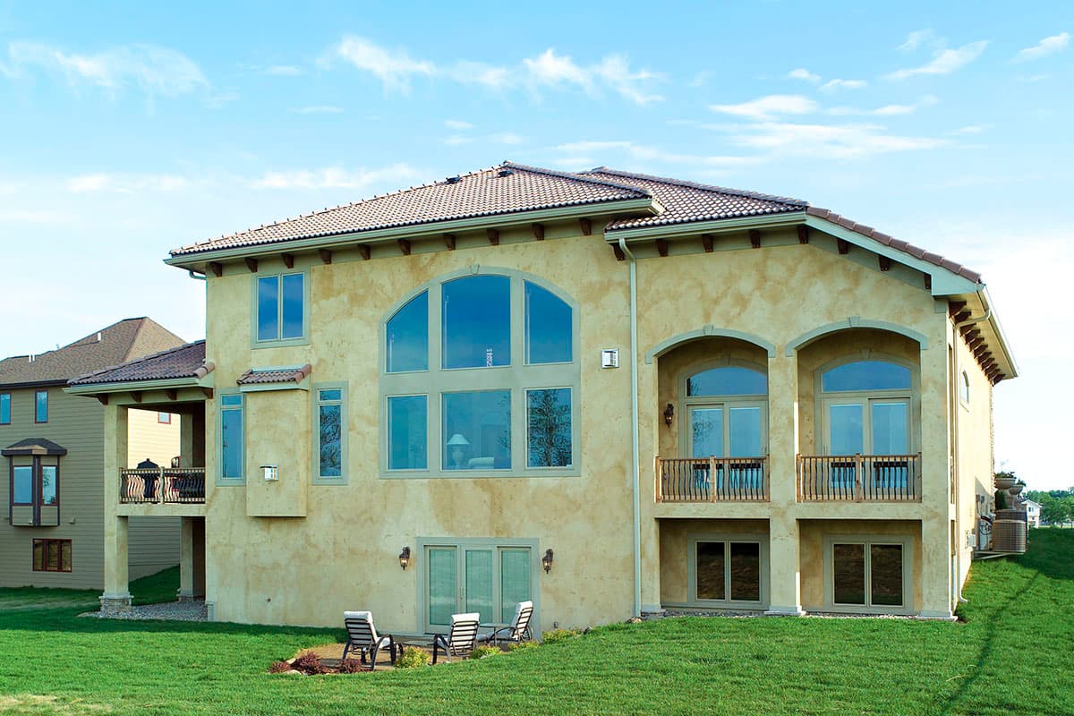 Plan 890116AH: Tuscan-inspired House Plan with Finished Walkout Basement - Image #19 - European, Tuscan