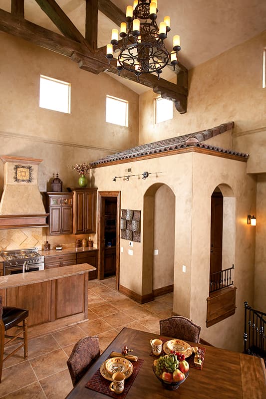 Plan 890118AH: Timeless Tuscan House Plan With Courtyard with Finished Lower Level - Image #6 - European, Spanish