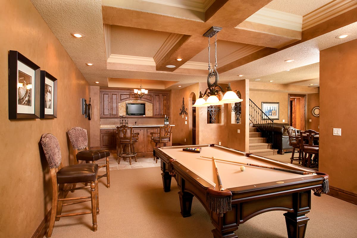 Plan 890118AH: Timeless Tuscan House Plan With Courtyard with Finished Lower Level - Image #7 - European, Spanish