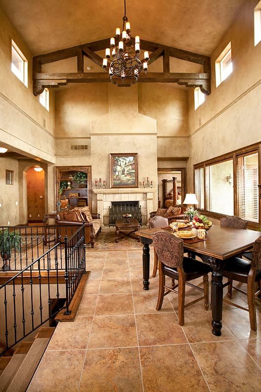 Plan 890118AH: Timeless Tuscan House Plan With Courtyard with Finished Lower Level - Image #8 - European, Spanish