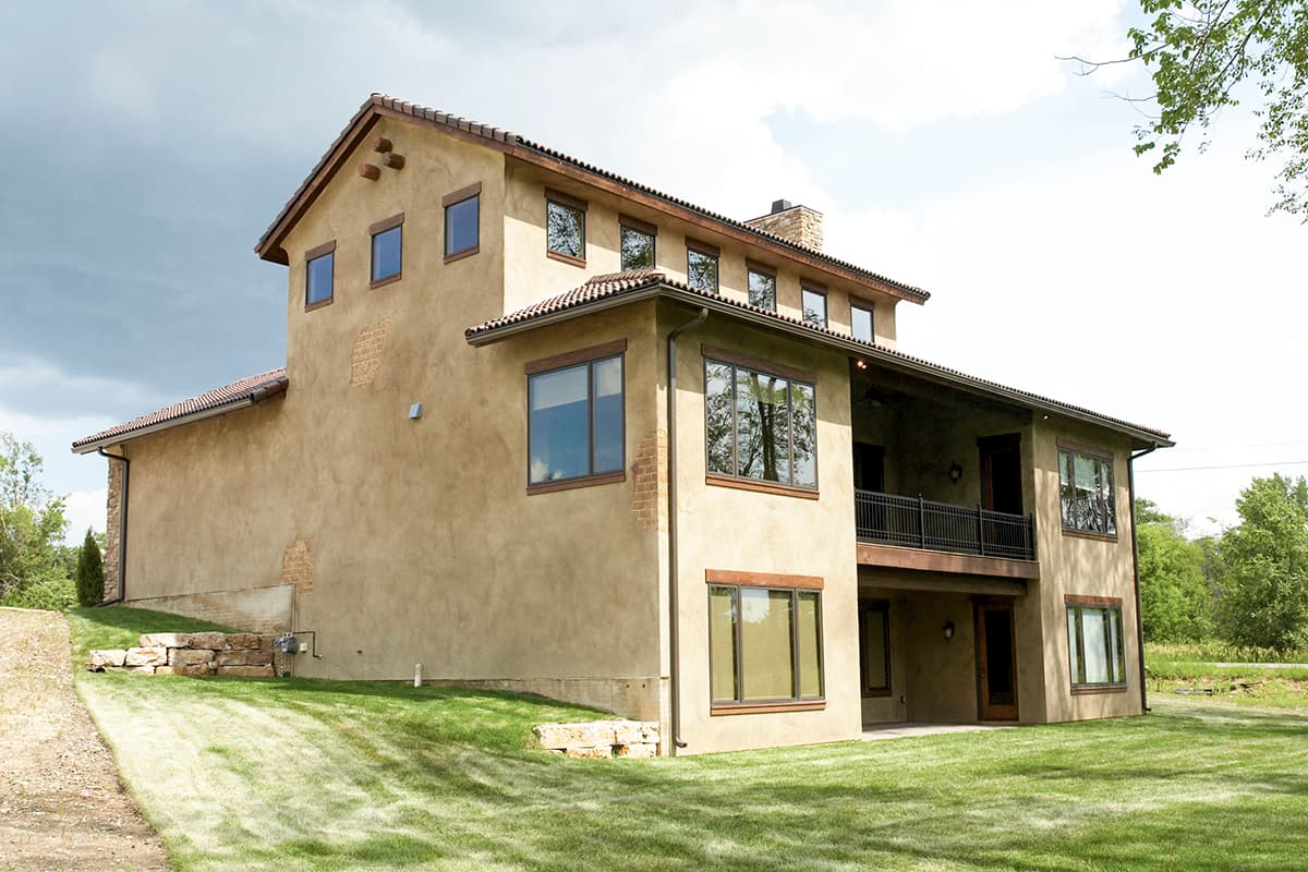 Plan 890118AH: Timeless Tuscan House Plan With Courtyard with Finished Lower Level - Image #10 - European, Spanish