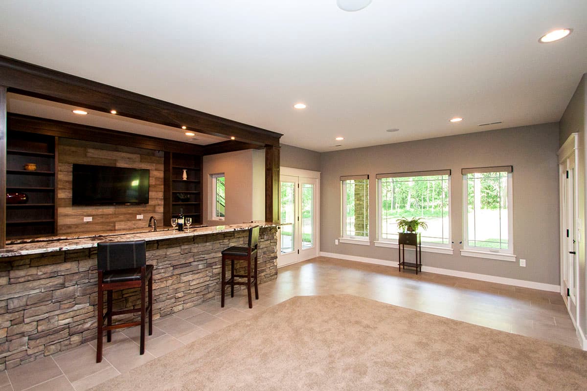 Plan 890124AH: 5-Bed Craftsman with Home Theater in the Walkout Basement - Image #33 - Craftsman, Northwest