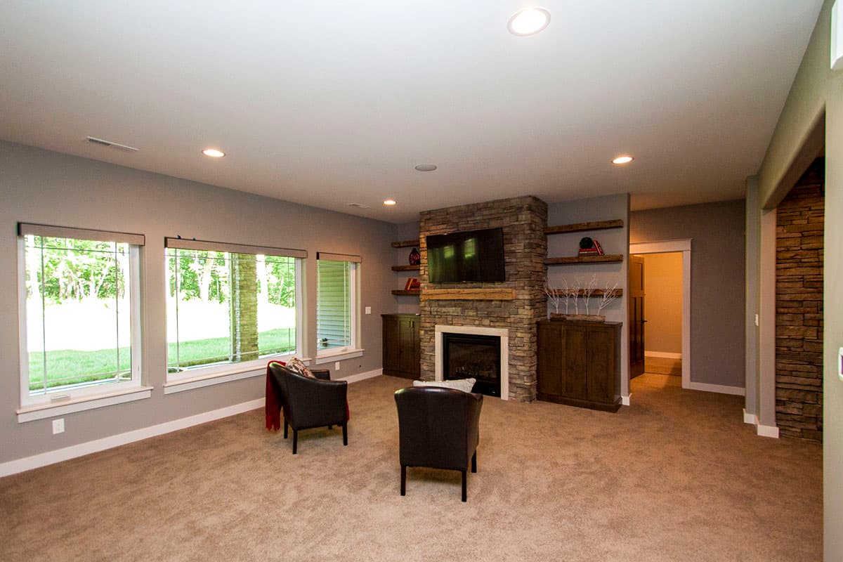 Plan 890124AH: 5-Bed Craftsman with Home Theater in the Walkout Basement - Image #34 - Craftsman, Northwest