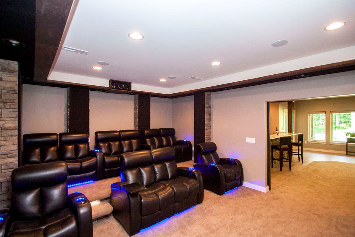 Plan 890124AH: 5-Bed Craftsman with Home Theater in the Walkout Basement - Image #37 - Craftsman, Northwest