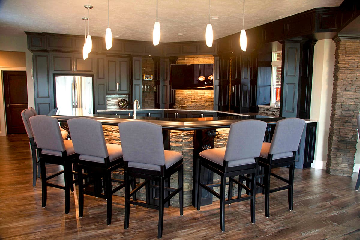 Plan 890126AH: Stone and Brick 6-Bed Luxury House Plan with Finished Walkout Basement - Image #11 - Traditional