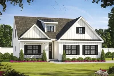 Craftsman House Plan with Two Master Suites - 2114 Sq Ft