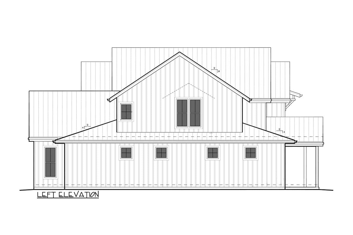 Plan 69745AM: 3-Bed Modern Farmhouse Plan with Vaulted Great Room - 2448 Sq Ft - Image #12 - Country, Craftsman, Farmhouse, Modern Farmhouse, New American, Northwest