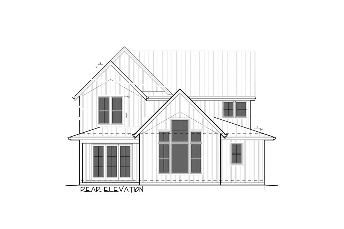 Plan 69745AM: 3-Bed Modern Farmhouse Plan with Vaulted Great Room - 2448 Sq Ft - Image #13 - Country, Craftsman, Farmhouse, Modern Farmhouse, New American, Northwest